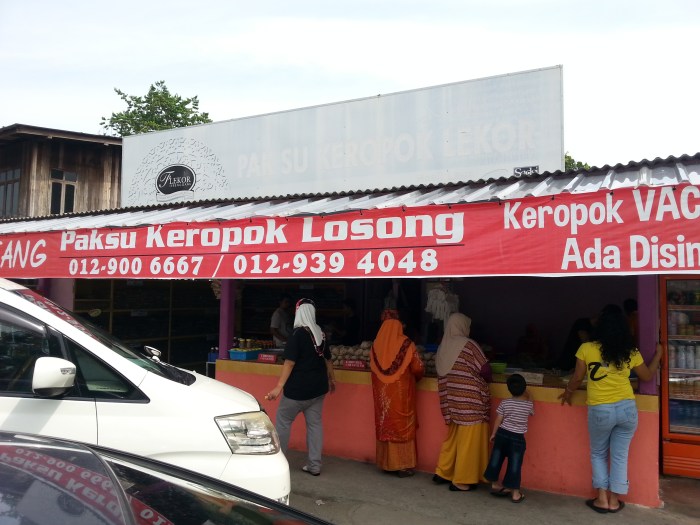 Keropok di Losong