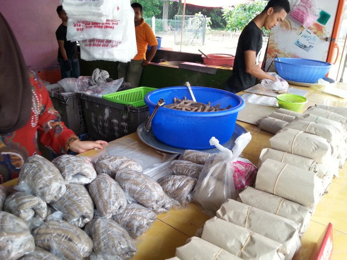 The packaging of the products