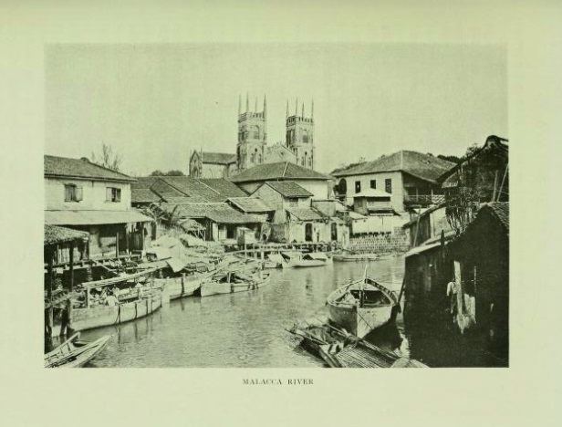 british malaya melaka river